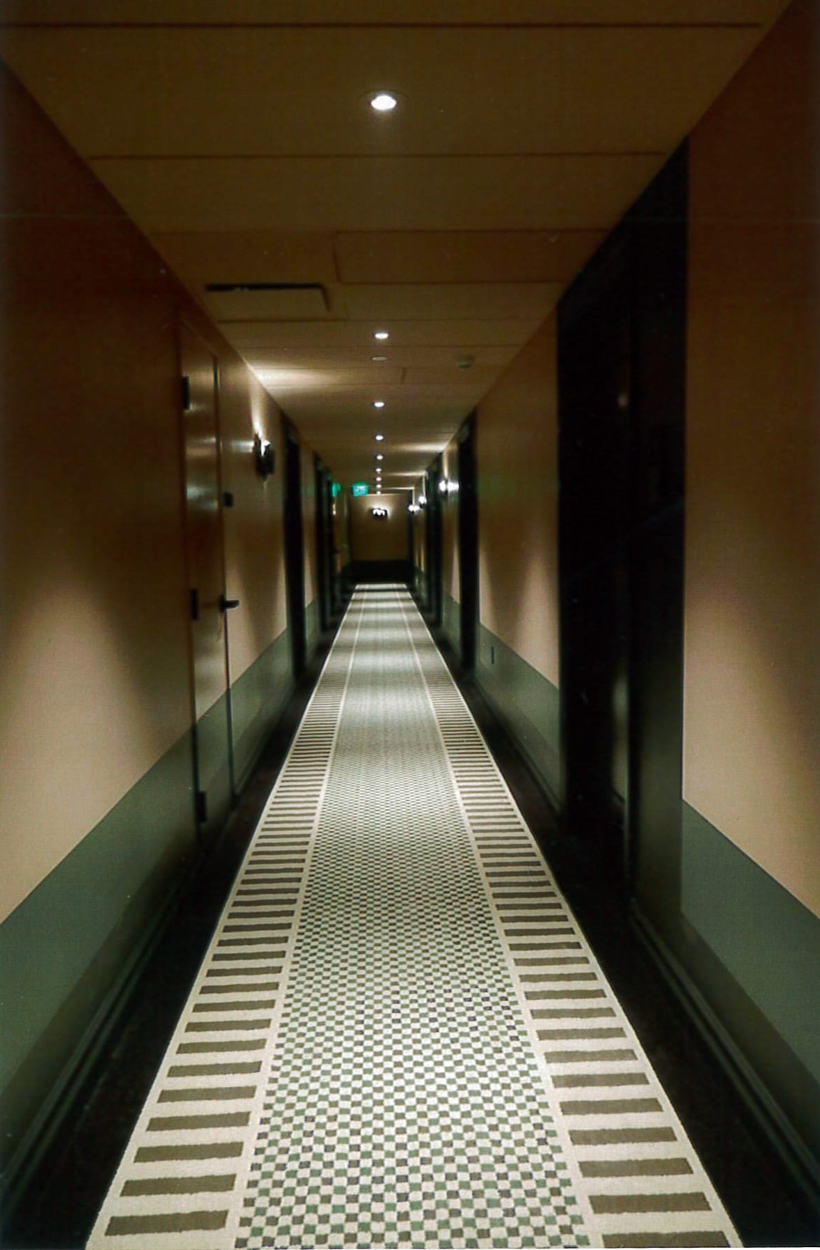 Renovated corridor